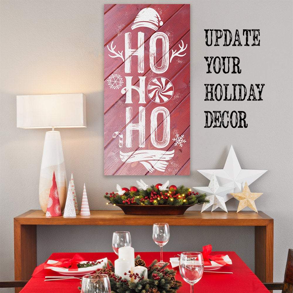 Ho Ho Ho - Canvas