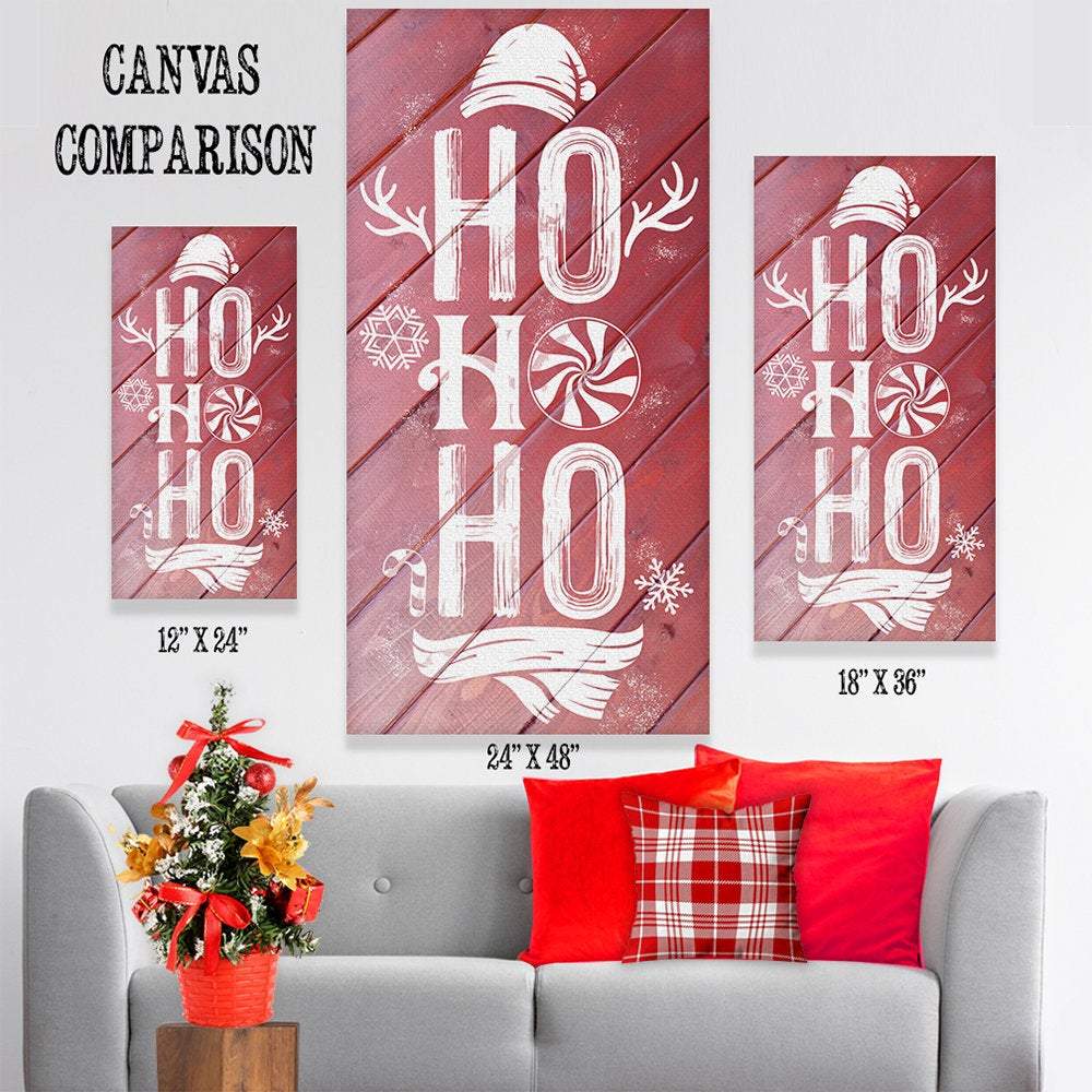 Ho Ho Ho - Canvas