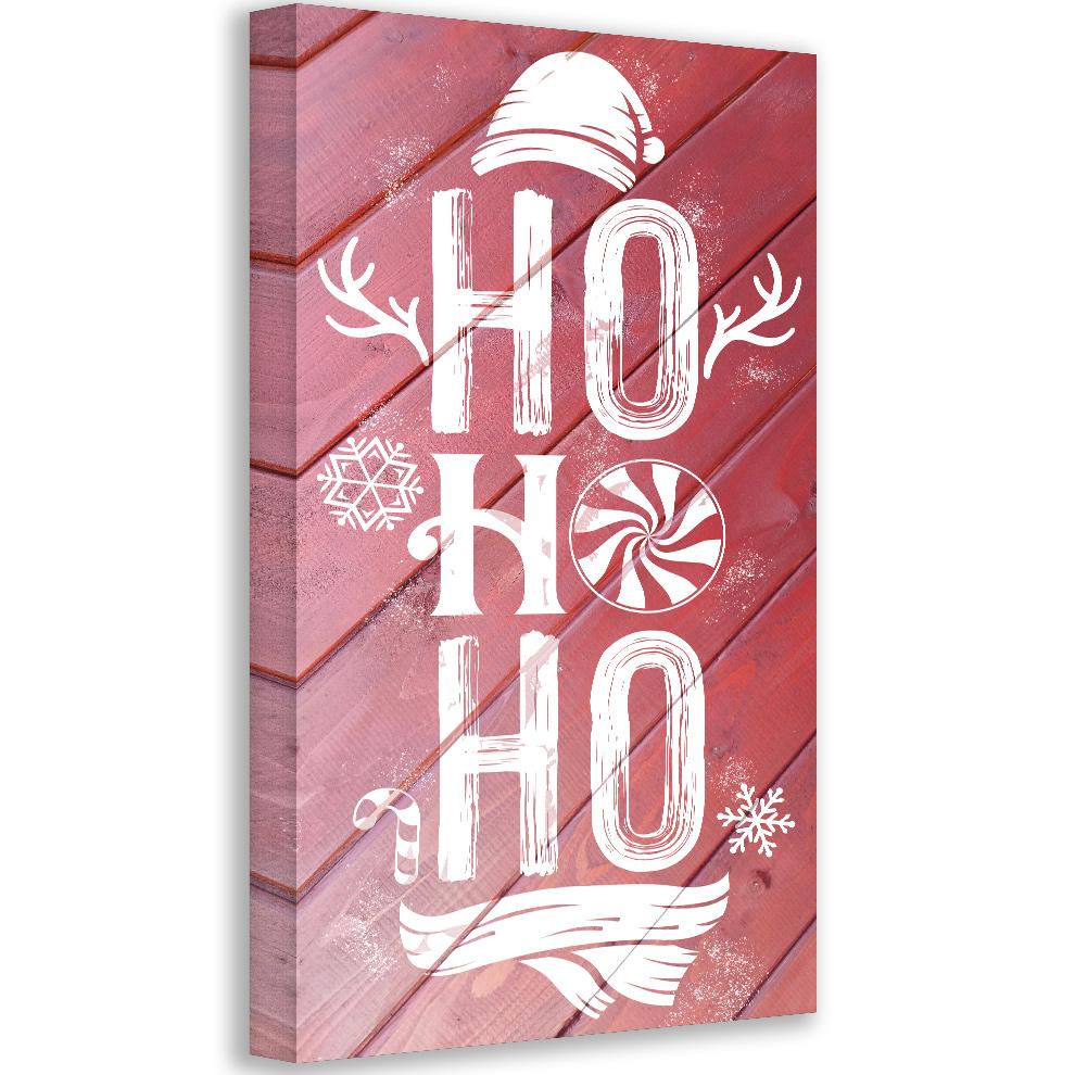 Ho Ho Ho - Canvas