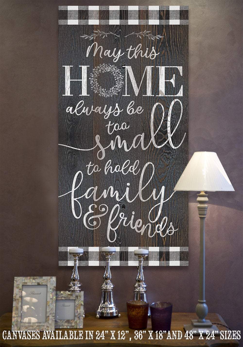 Home Too Small - Canvas