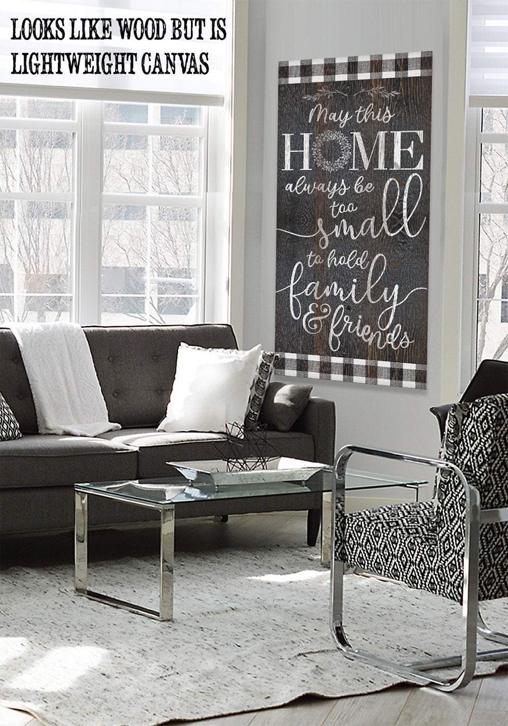 Home Too Small - Canvas