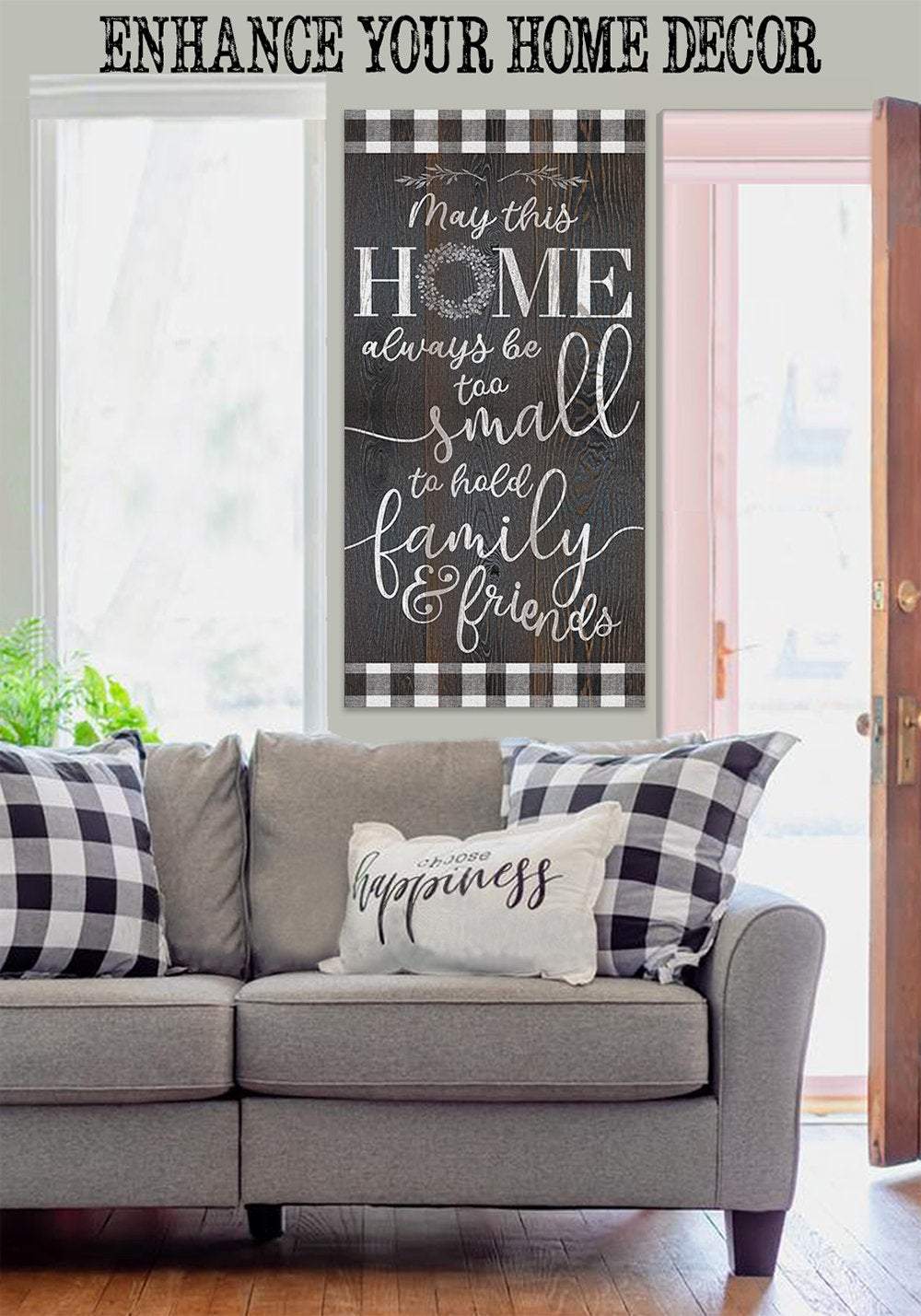 Home Too Small - Canvas