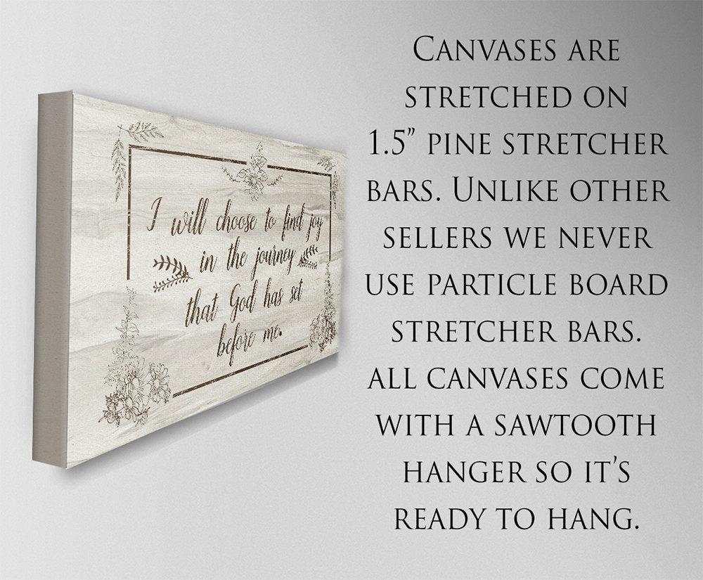 I Will Choose To Find Joy - Canvas