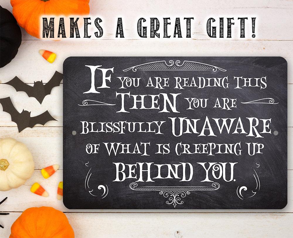 If You Are Reading This - Metal Sign