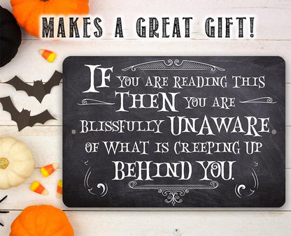 If You Are Reading This - Metal Sign