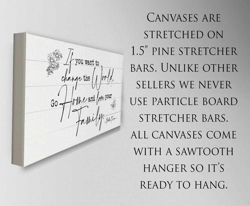 If You Want To Change The World - Canvas