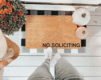 No Soliciting