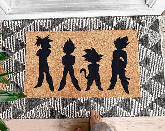 Saiyan Squad Goals Coco Doormat