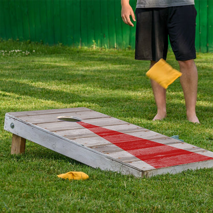 Red Arrow - Cornhole Board Wrap - Set of 2