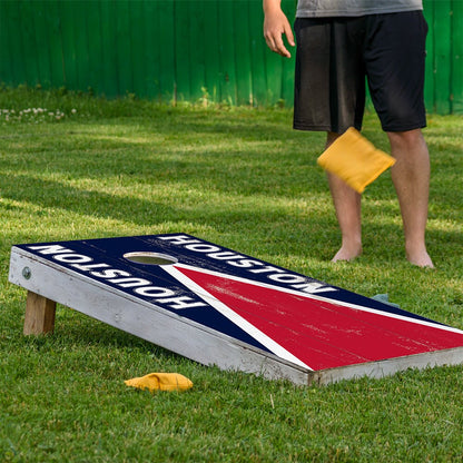 Houston Football - Cornhole Board Wrap - Set of 2