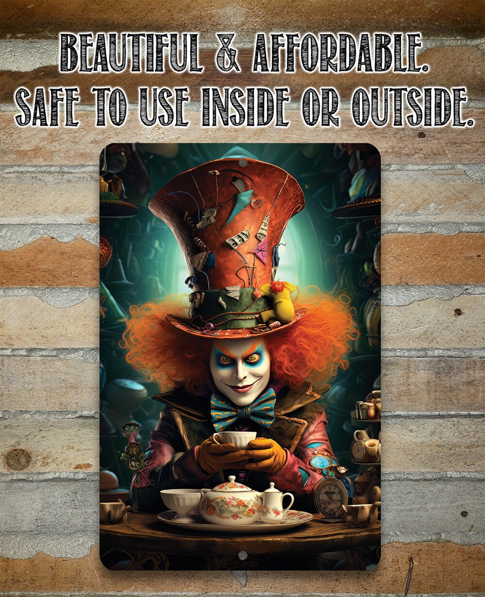Mad Hatter - Metal Sign