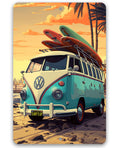Surf's Up Van - Metal Sign