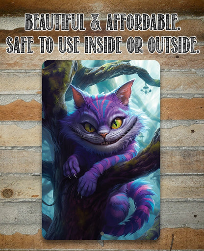 Cheshire Cat - Metal Sign
