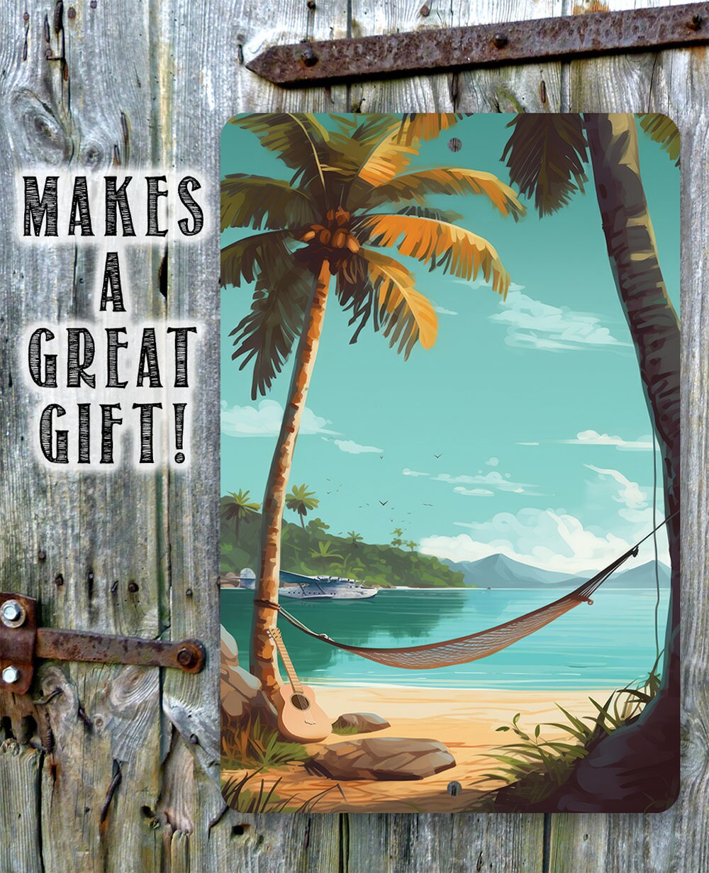 Another Day in Paradise - Metal Sign