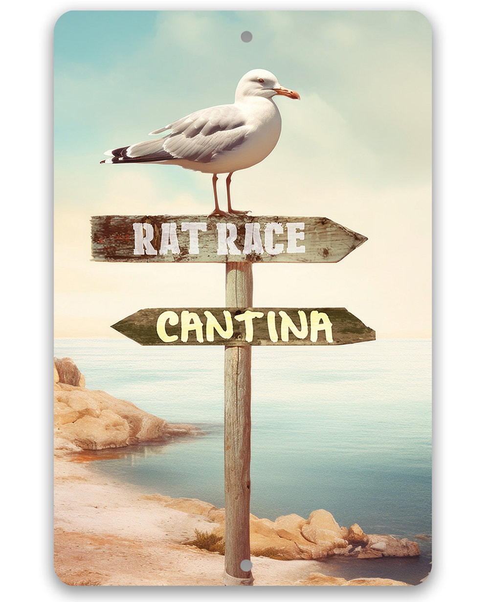 Rat Race, Cantina - Metal Sign