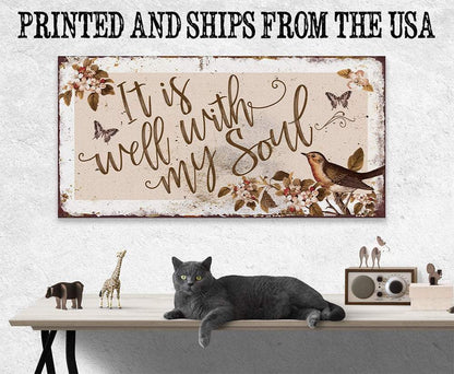 It Is Well With My Soul - Canvas