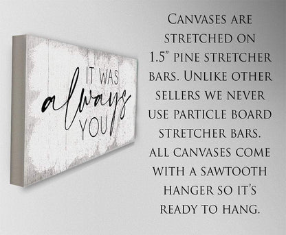 It Was Always You 2 - Canvas