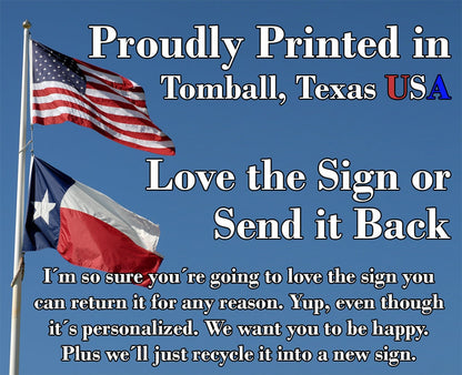 King of the Castle - Metal Sign
