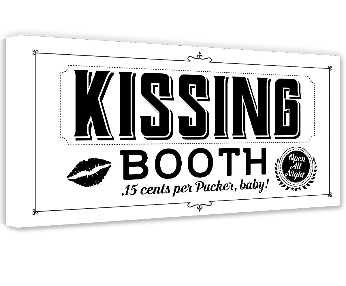 Kissing Booth - Canvas