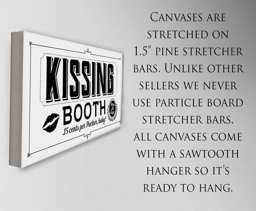 Kissing Booth - Canvas