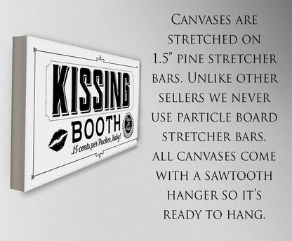 Kissing Booth - Canvas