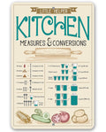 Kitchen Conversions - Metal Sign