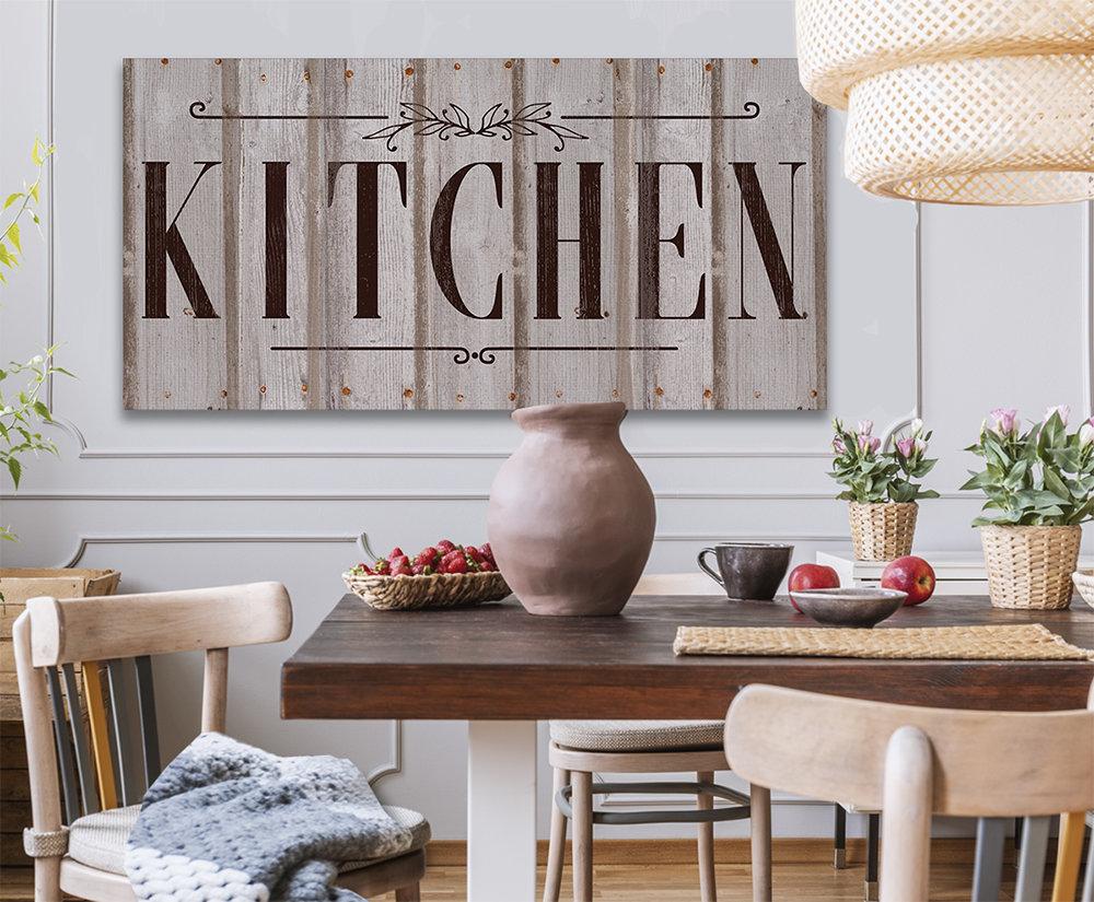 Kitchen Sign - Canvas