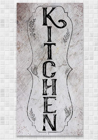 Kitchen - Vertical - Canvas