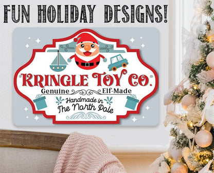 Kringle Toy Company - Metal Sign