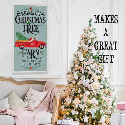 Kringle's Christmas Tree Farm - Canvas