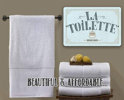 La Toilette - Metal Sign