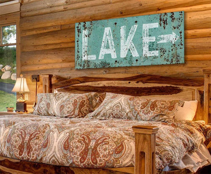 Lake Directional - Canvas