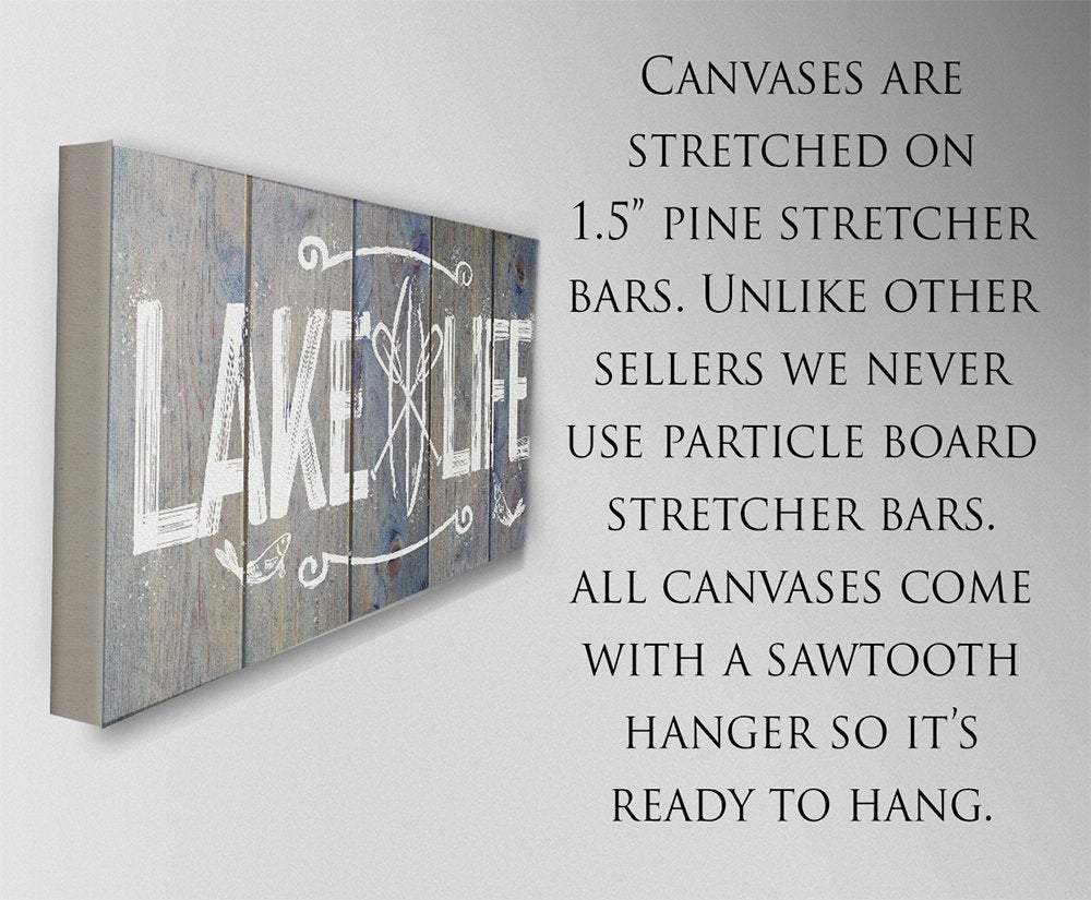 Lake Life - Canvas