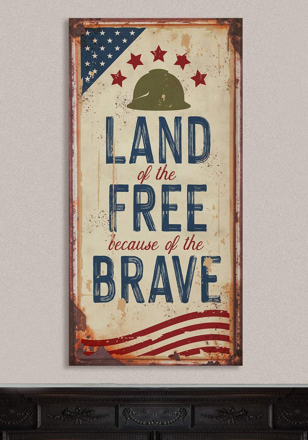 Land of The Free - Canvas