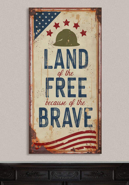 Land of The Free - Canvas