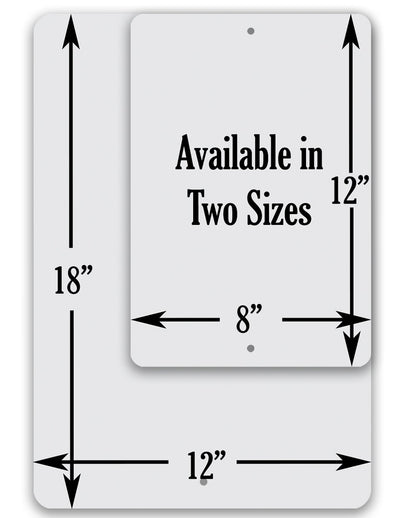 Laundry Drop Pants Here - Metal Sign