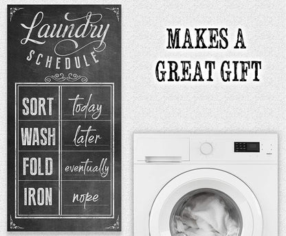 Laundry Schedule - Canvas