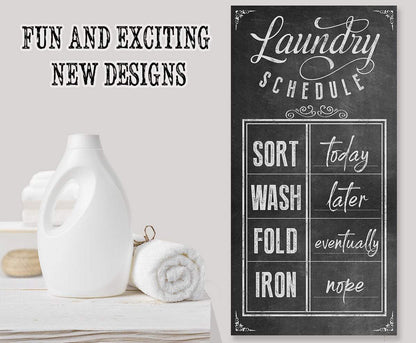 Laundry Schedule - Canvas