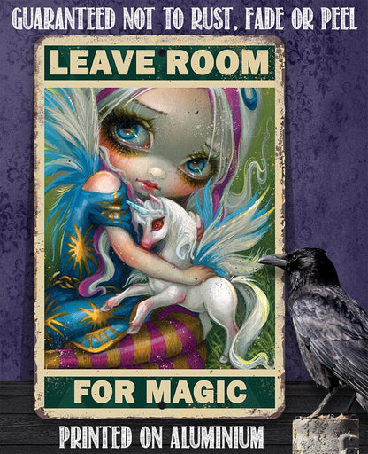 Leave Room For Magic - Metal Sign