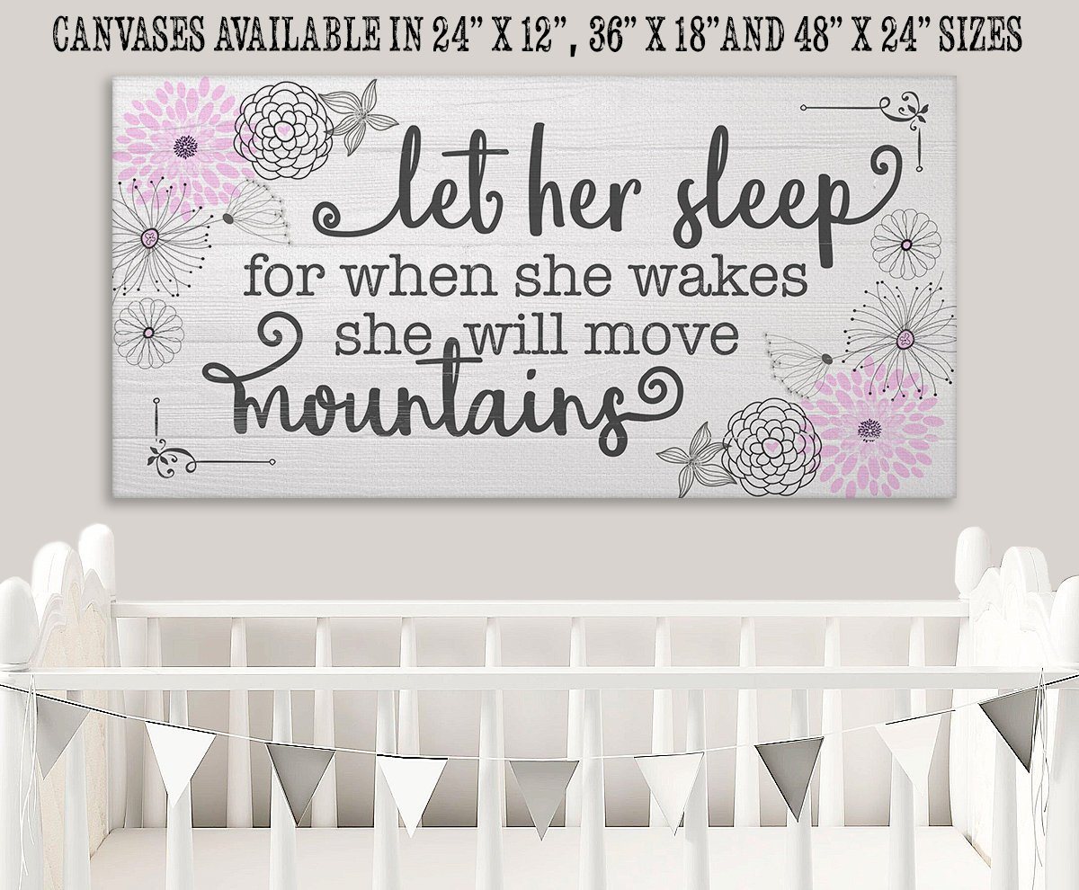 Let Her Sleep - Canvas