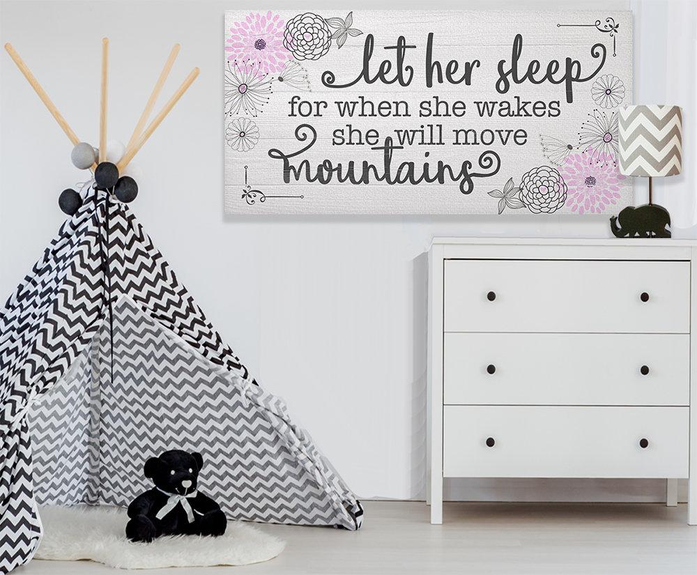 Let Her Sleep - Canvas