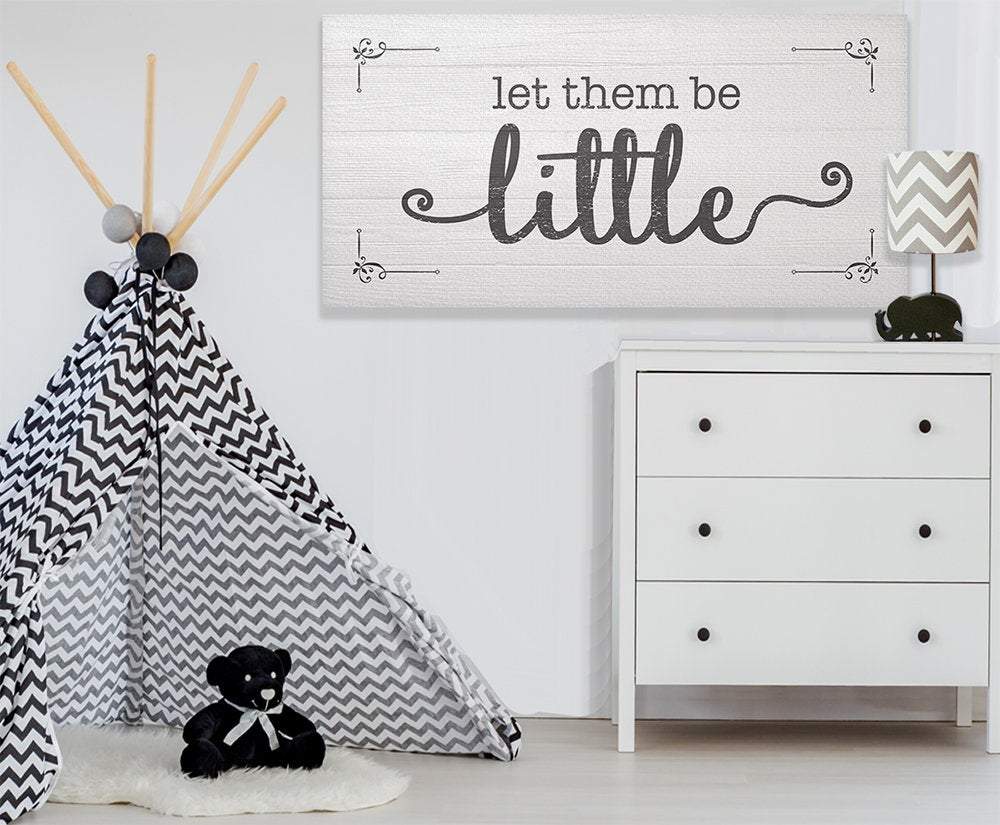 Let Them Be Little 2 - Canvas