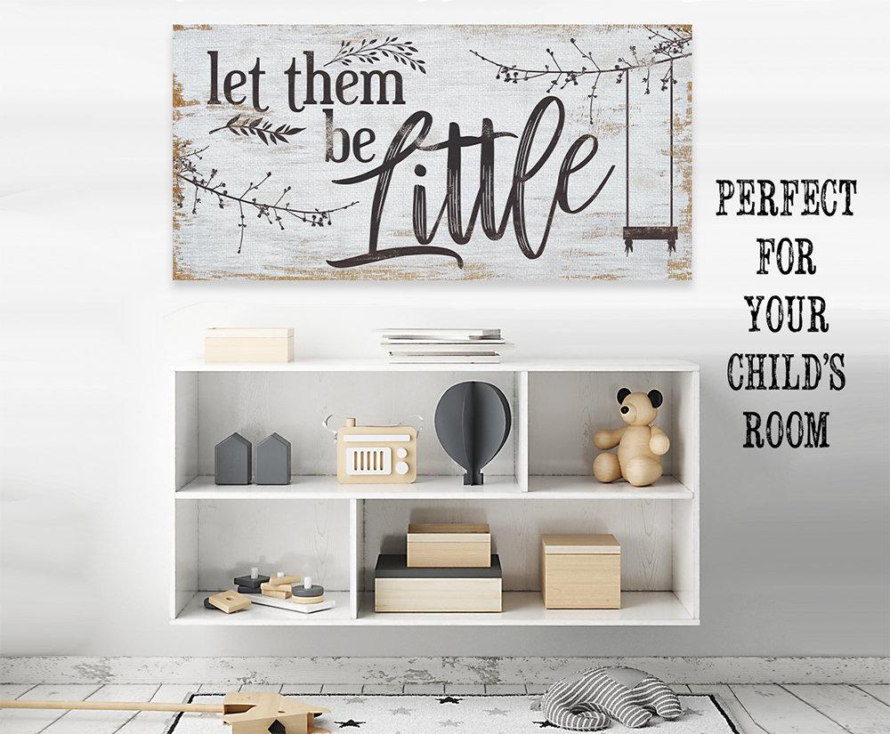 Let Them Be Little - Canvas