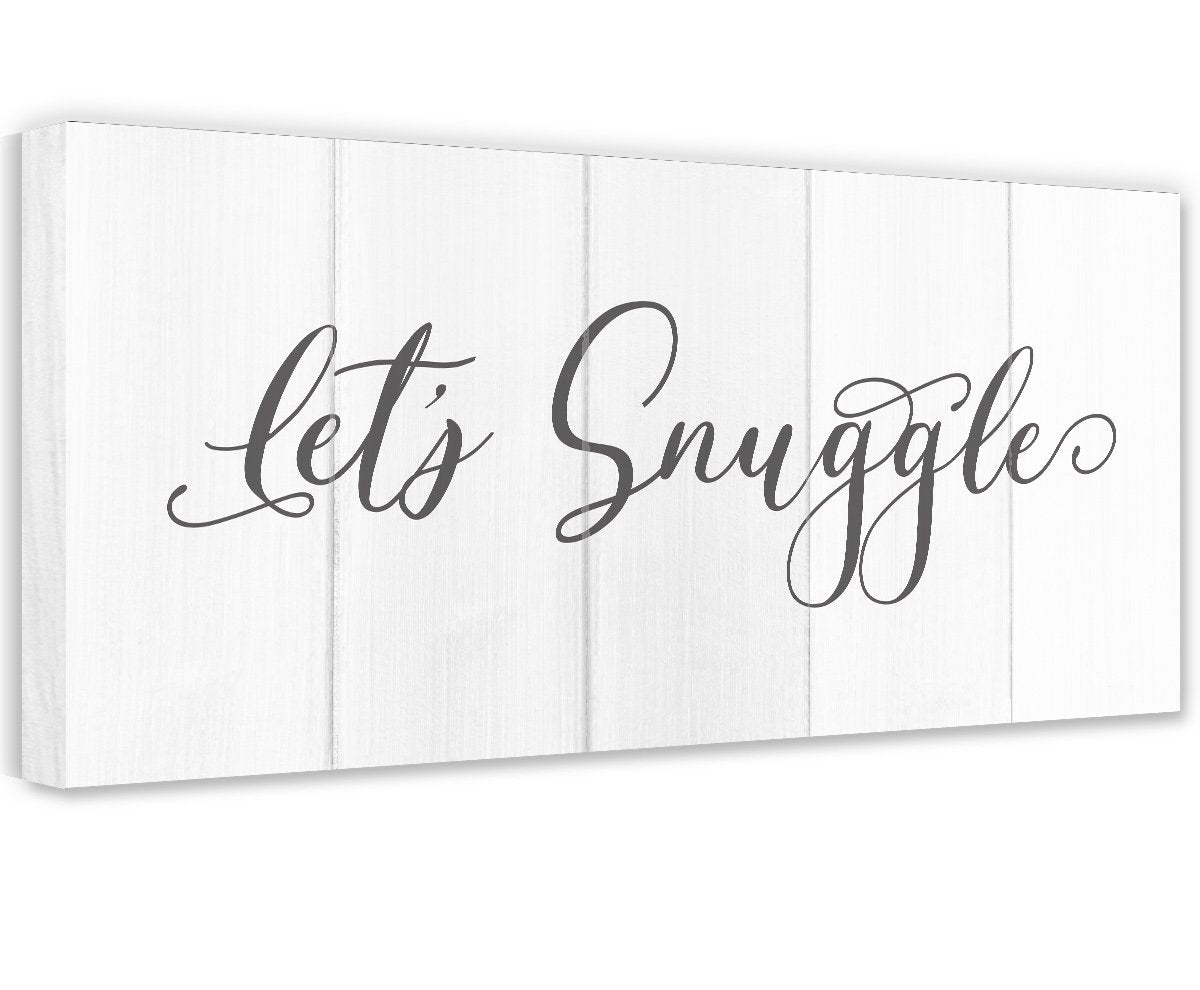 Let's Snuggle - Canvas