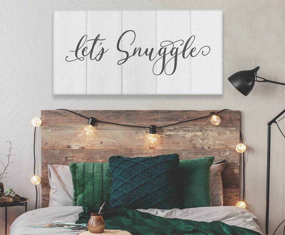 Let's Snuggle - Canvas