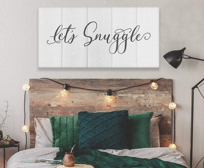 Let's Snuggle - Canvas