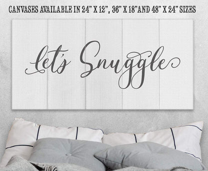 Let's Snuggle - Canvas