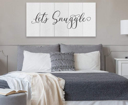Let's Snuggle - Canvas