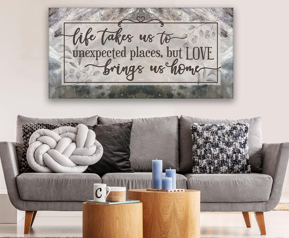 Life Takes Us To Unexpected Places - Canvas