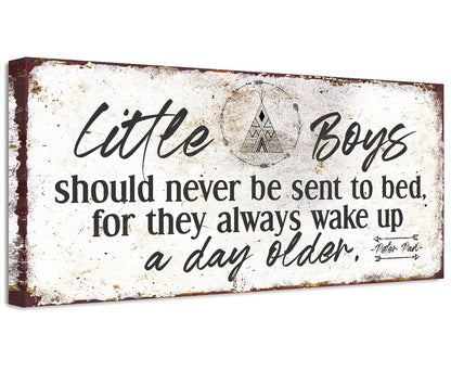 Little Boys - Canvas